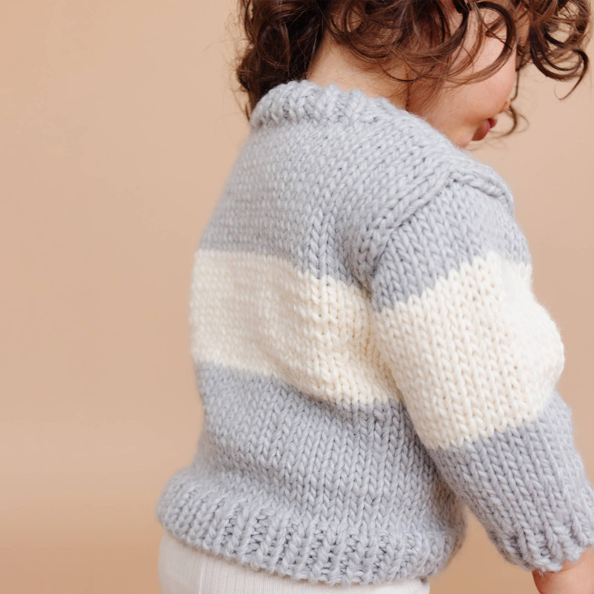 KIDS SKI SWEATER PLUSH BLUE