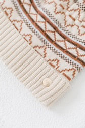 ASPEN KNIT PRINT BEANIE