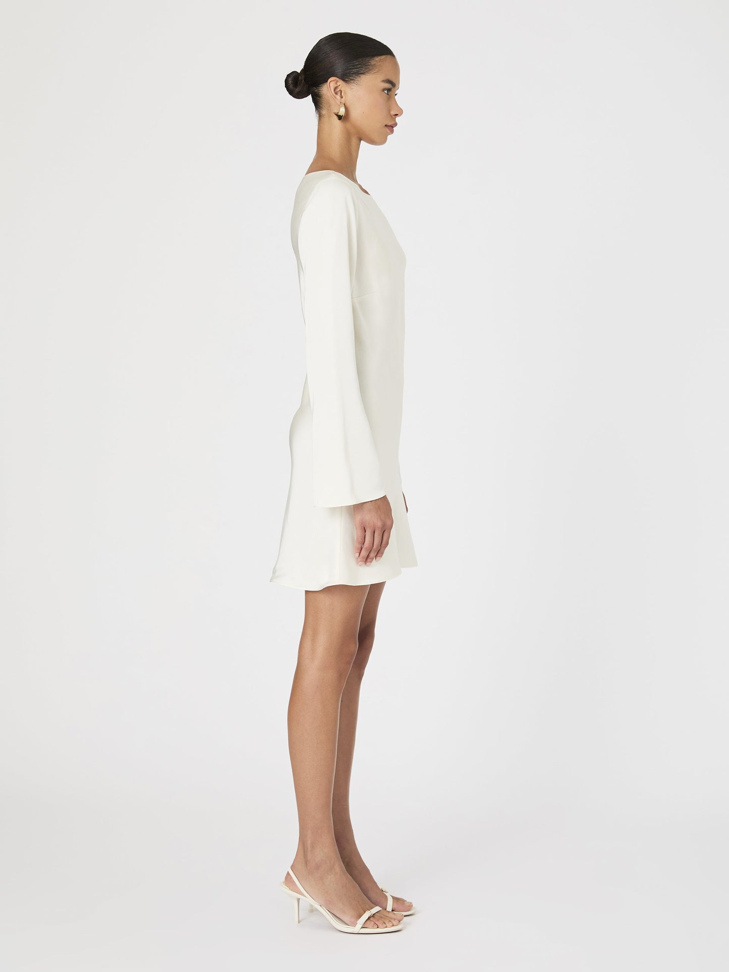 ENNIS SATIN MINI DRESS