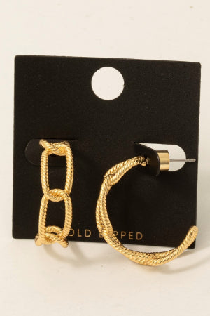 BRETT HOOP EARRINGS