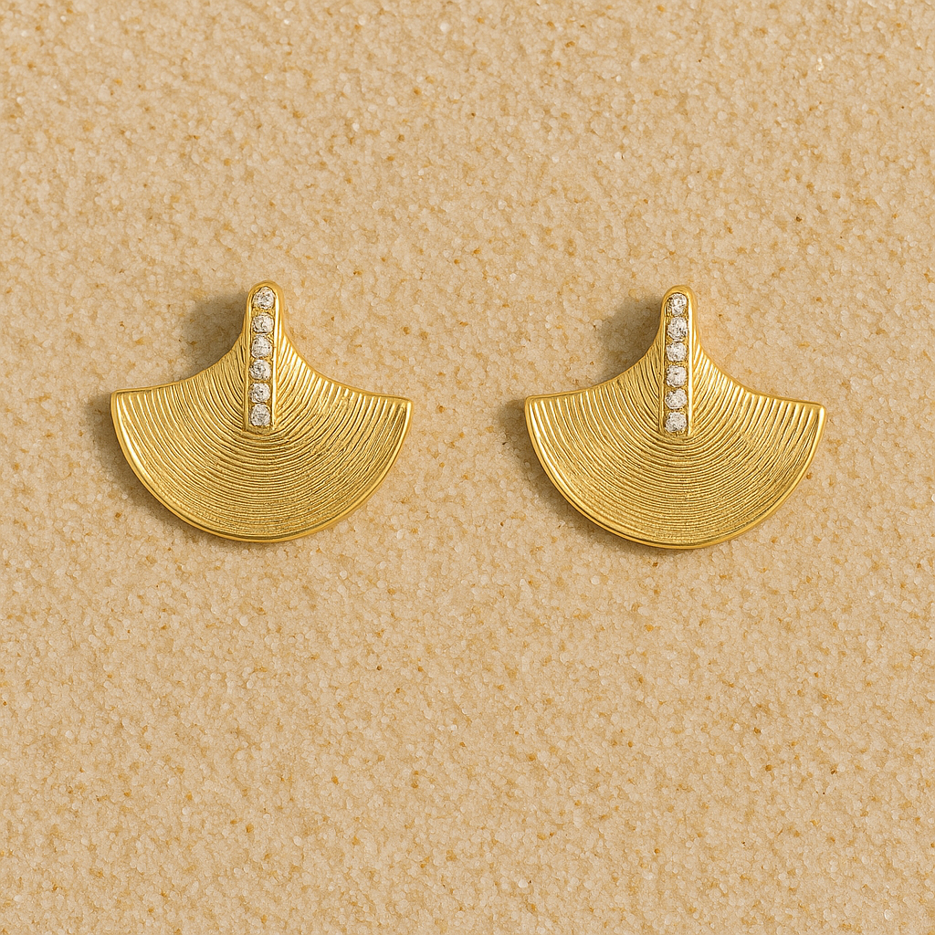 GIANA GOLD-DIPPED EARRINGS
