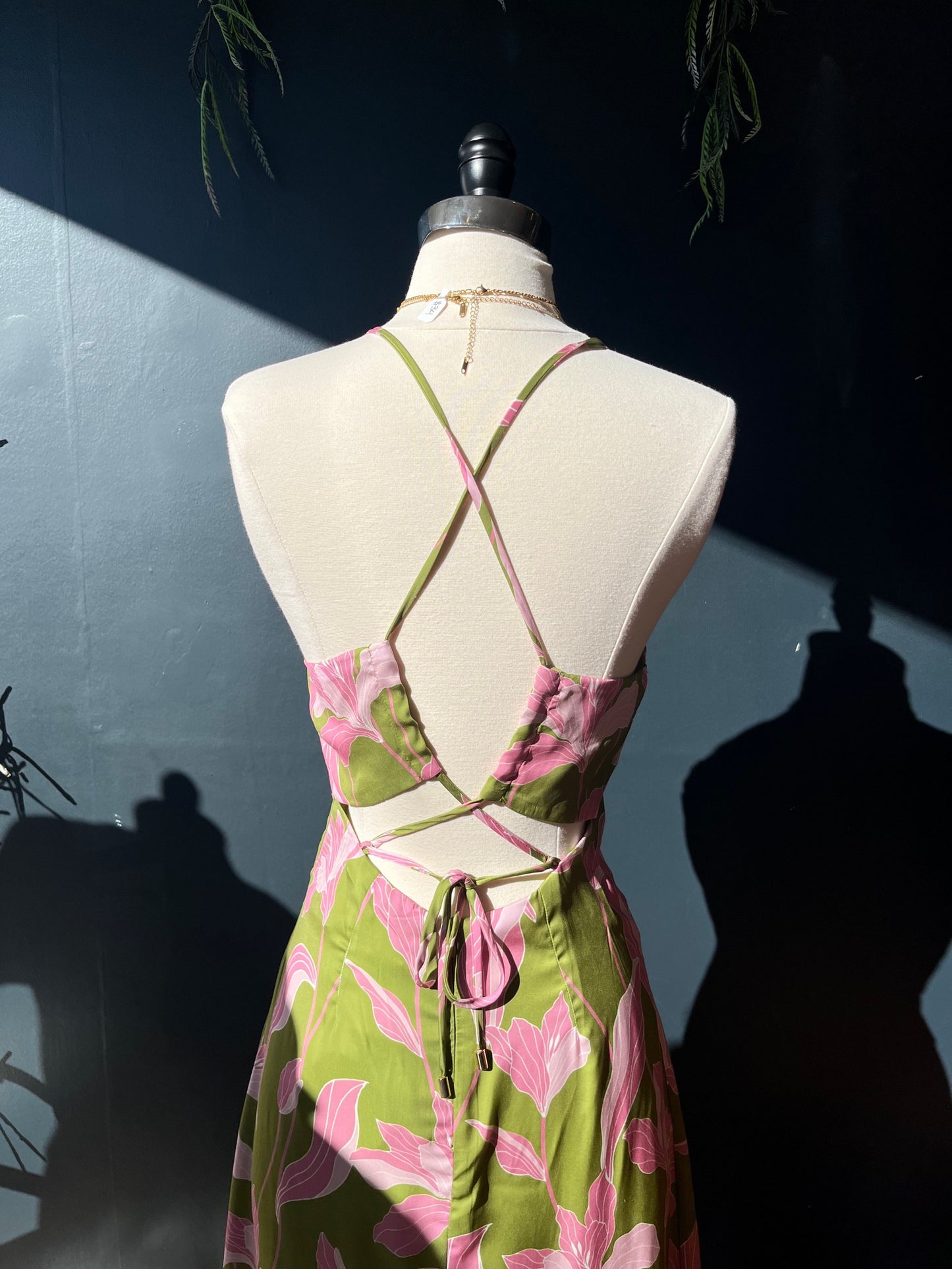 FLORA ALCAZAR MIDI DRESS