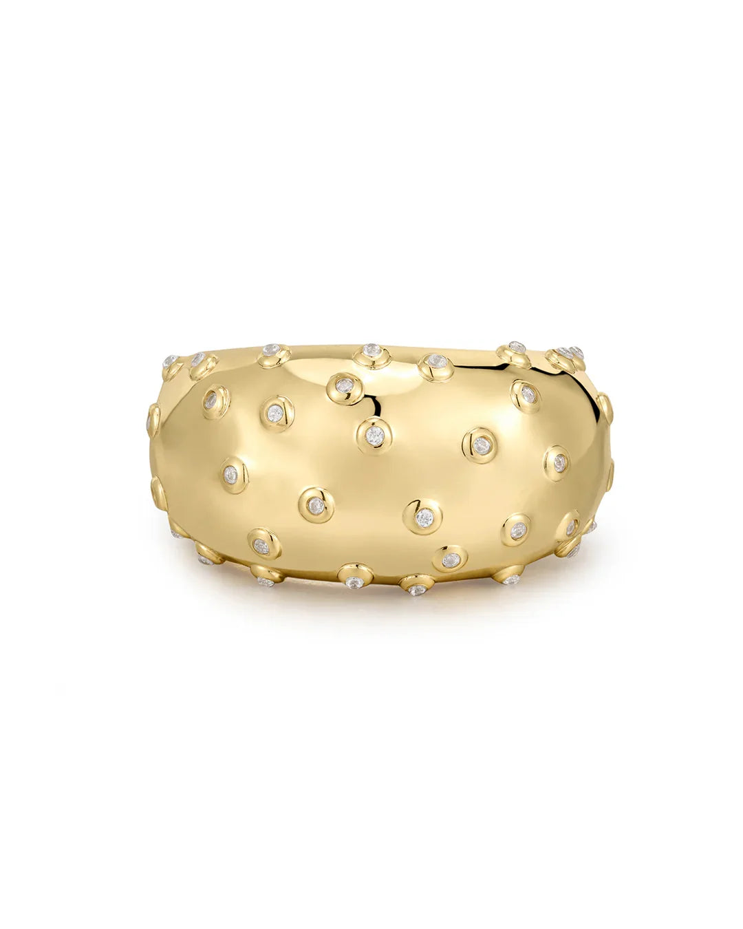 PAVE MOLTEN RING