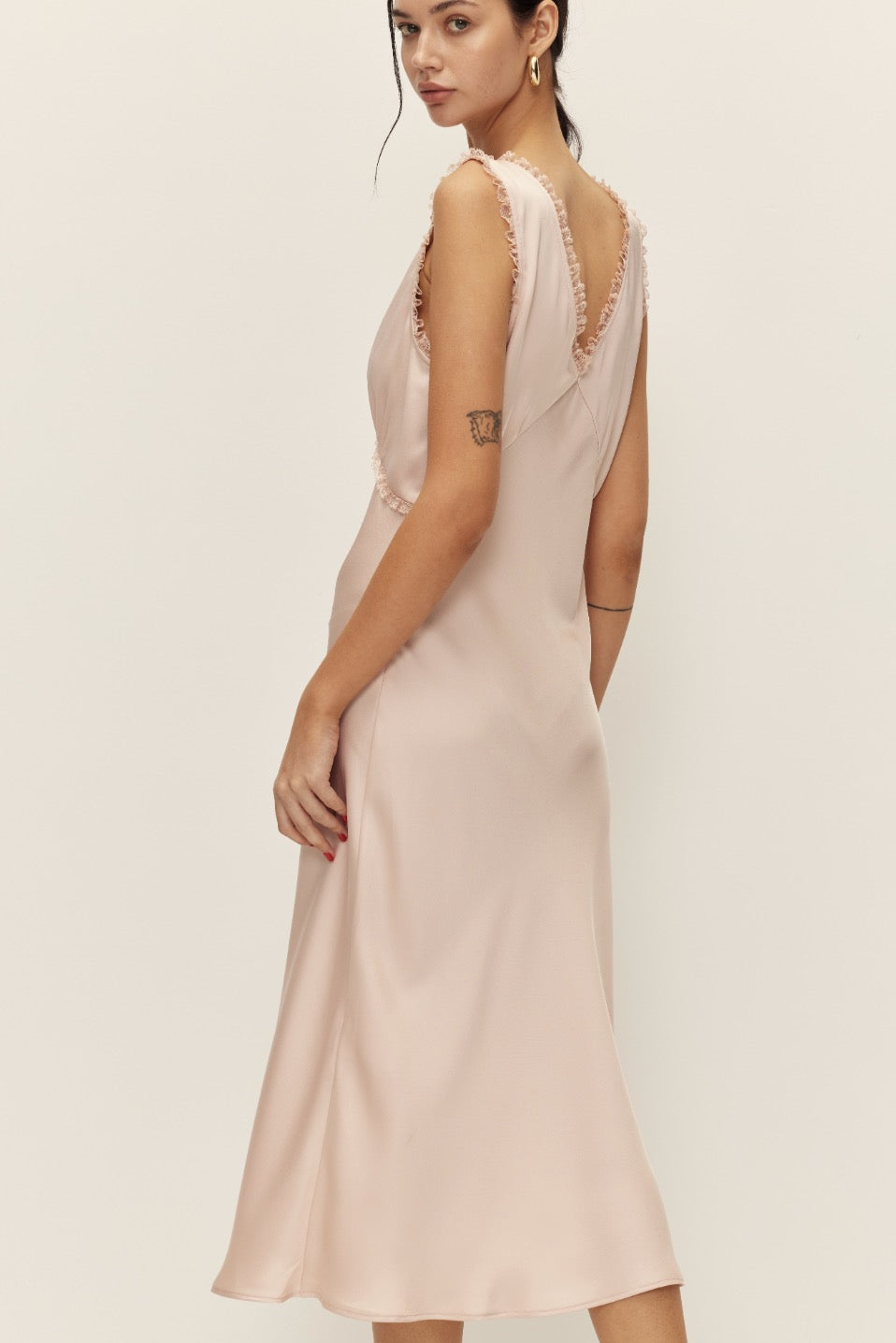SHERI SATIN DRESS