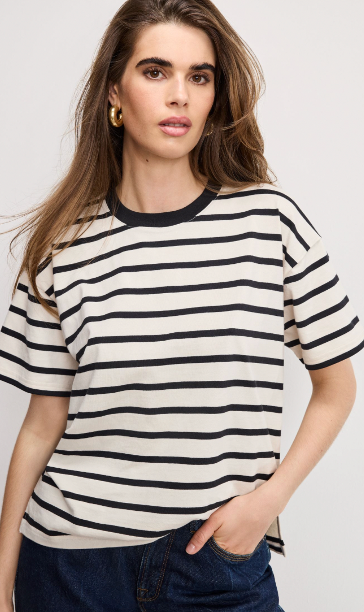 GOOD AMERICAN COTTON OVERSIZED TEE