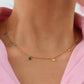 ARIELLE 18K CUBIC ZIRCONIA NECKLACE