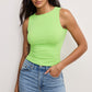 SUPER STRETCH BOATNECK TANK
