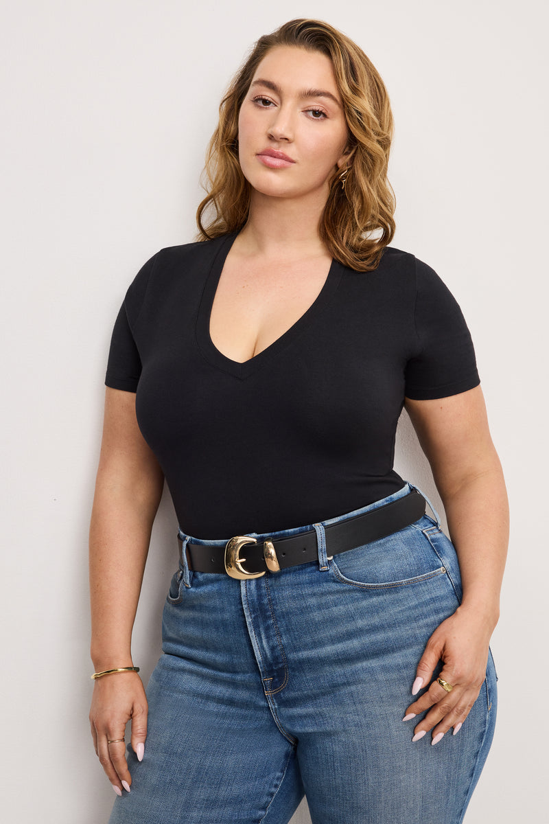 SUPER STRETCH DEEP V BODYSUIT