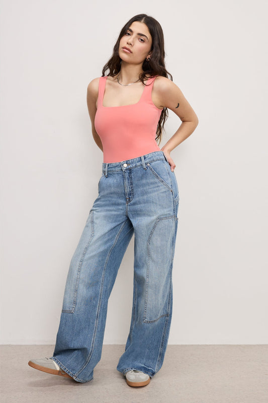 GOOD STANDARD EASE PETITE CARPENTER JEANS