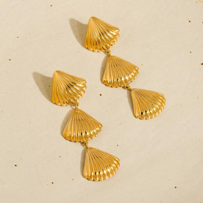 LYLA 18K GOLD EARRINGS