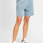 HIGH WAISTED DENIM SHORTS