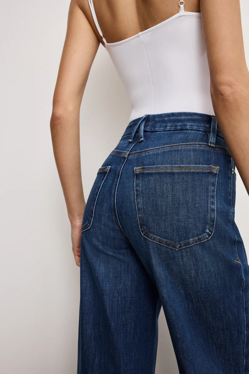 SOFT TECH GOOD WAIST PALAZZO JEANS