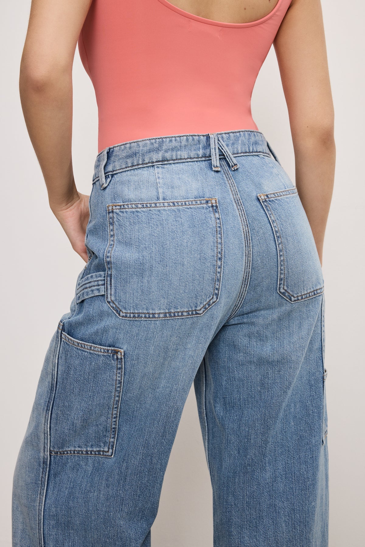 GOOD STANDARD EASE PETITE CARPENTER JEANS