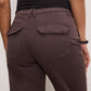 CARGO CROPPED TWILL PANTS