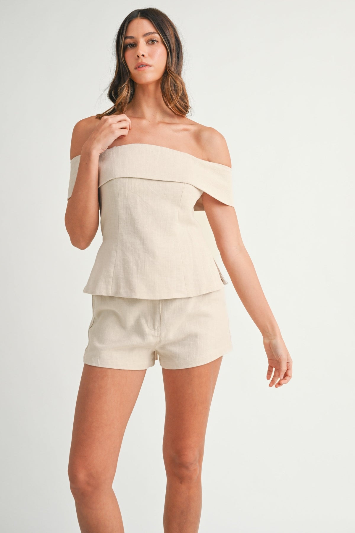 HALLE LINEN SHORT