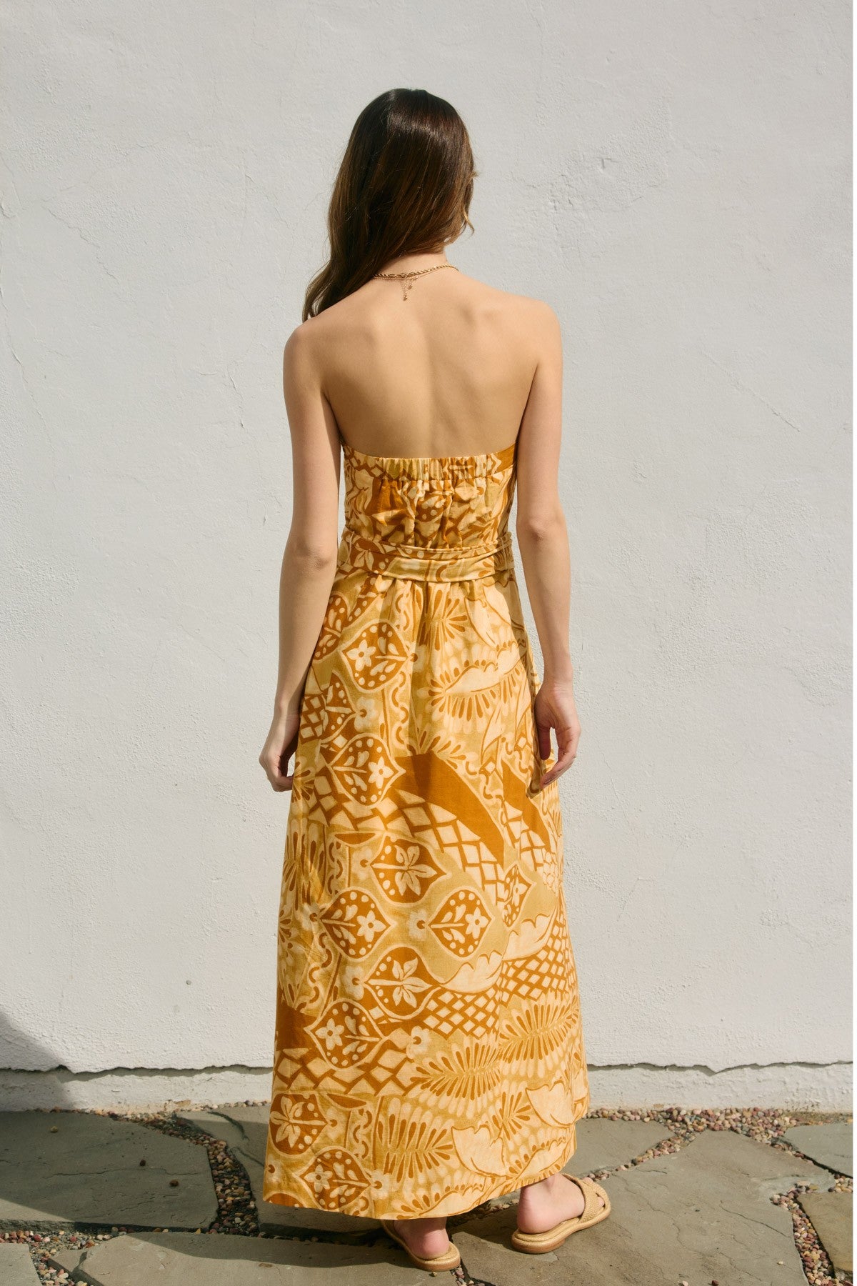GOLDEN DESERT DRESS