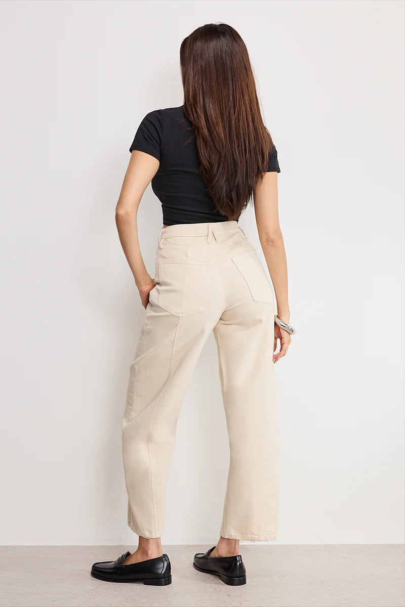 CROPPED BARREL PANTS