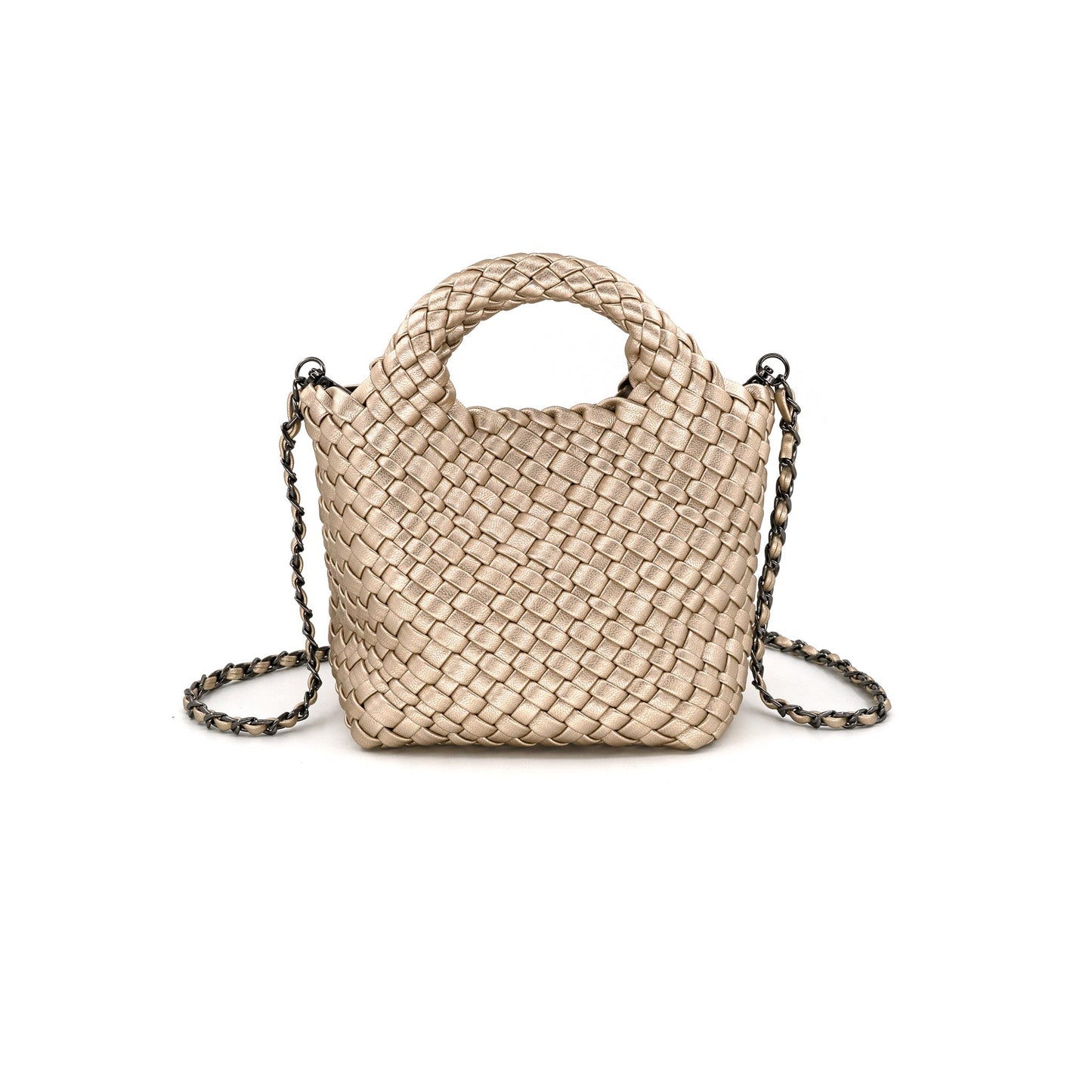 TUMI BRAIDED CLUTCH