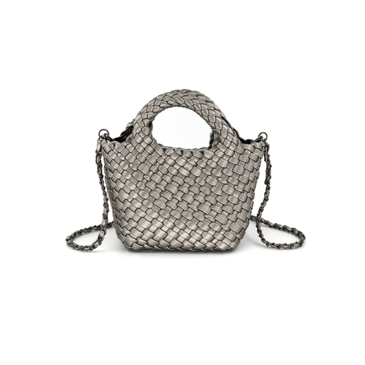 TUMI BRAIDED CLUTCH