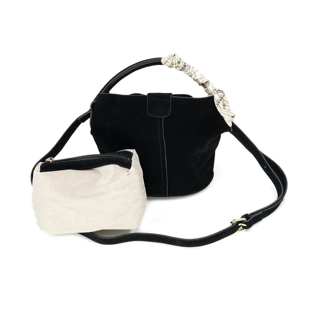SUEDETTE BAG