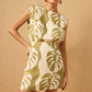 MIDSUMMER PALM MINI DRESS