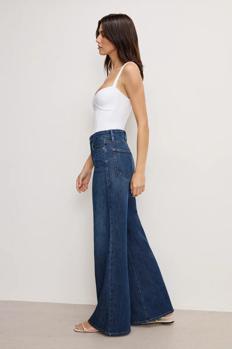 SOFT TECH GOOD WAIST PALAZZO JEANS