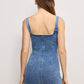 GOOD AMERICAN DENIM MINI DRESS