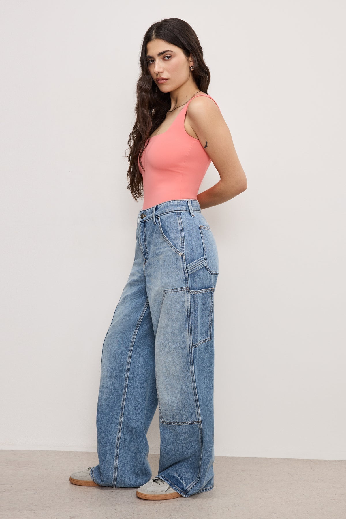 GOOD STANDARD EASE PETITE CARPENTER JEANS