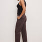 CARGO CROPPED TWILL PANTS