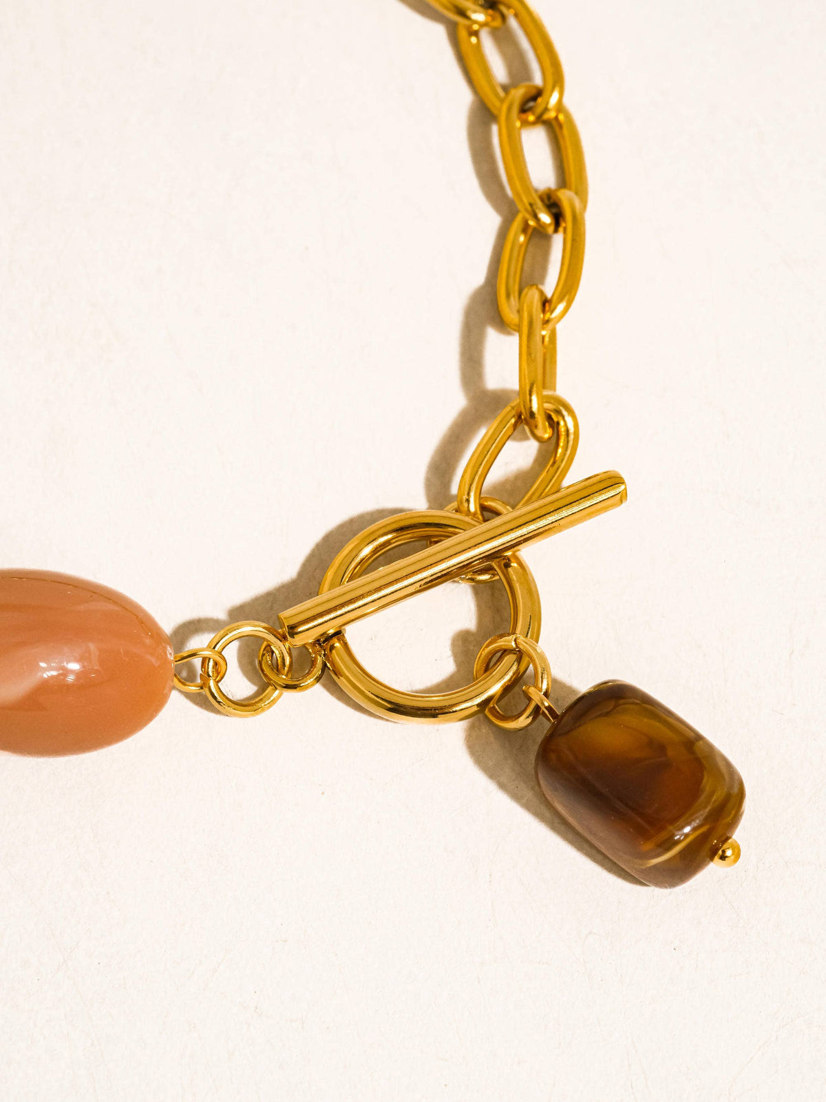 KENLIE AGATE CHARM BRACELET