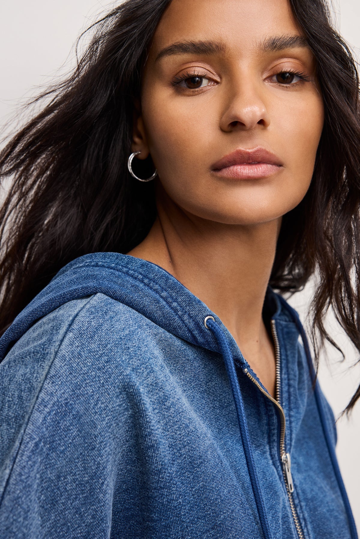 JEANIUS ZIP UP HOODIE