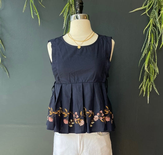 RENEE PUPLUM TOP