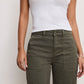 CARGO CROPPED TWILL PANTS