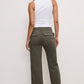 CARGO CROPPED TWILL PANTS