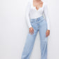 GOOD SKATE WIDE LEG JEANS