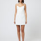 WHISPER FOLDOVER MINI DRESS