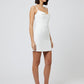WHISPER FOLDOVER MINI DRESS