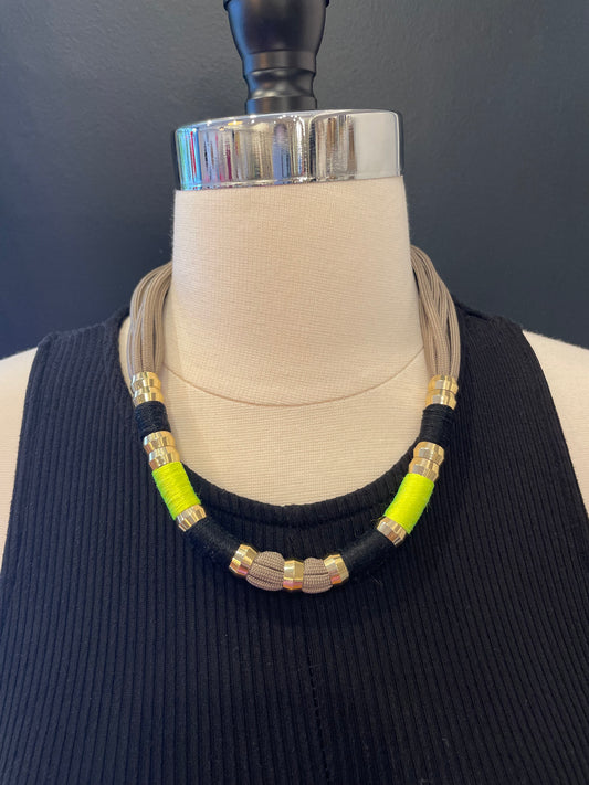 HOLST + LEE COLORBLOCK NECKLACE