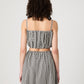 GINGHAM CROP TOP