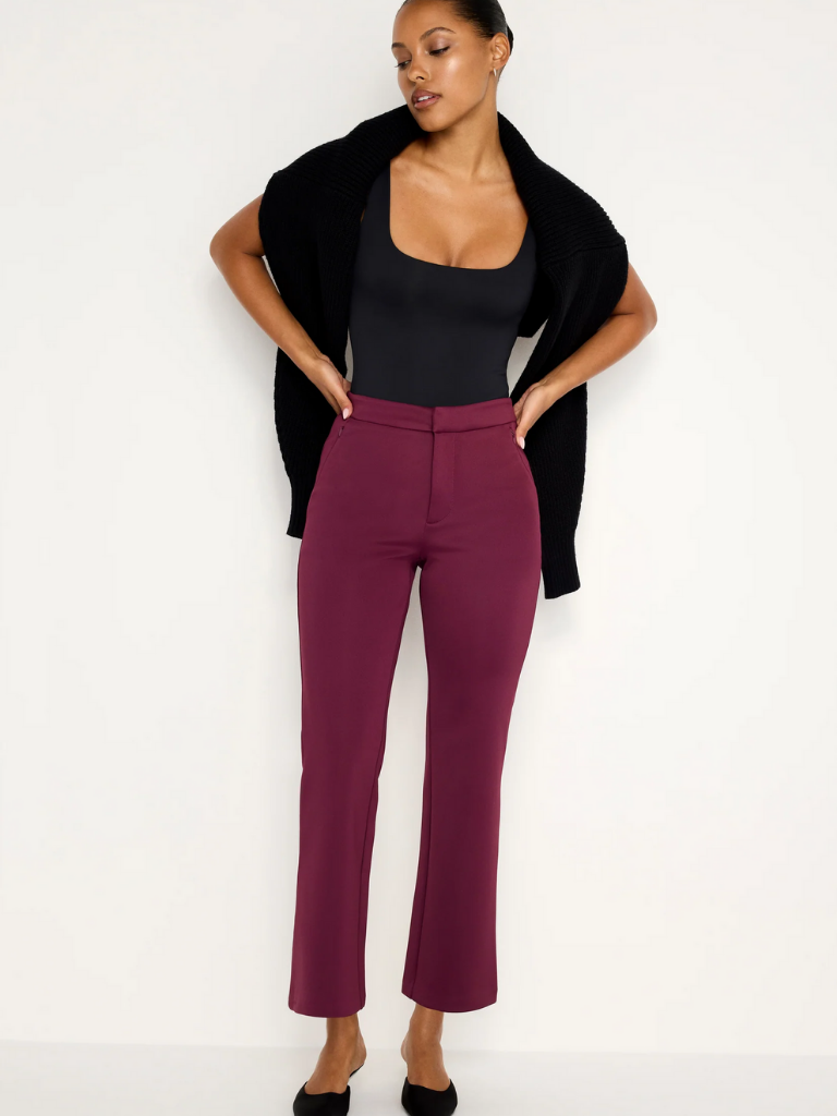 SCUBA CROPPED STRAIGHT PANT