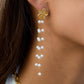 THALINE FLORAL PEARL EARRINGS