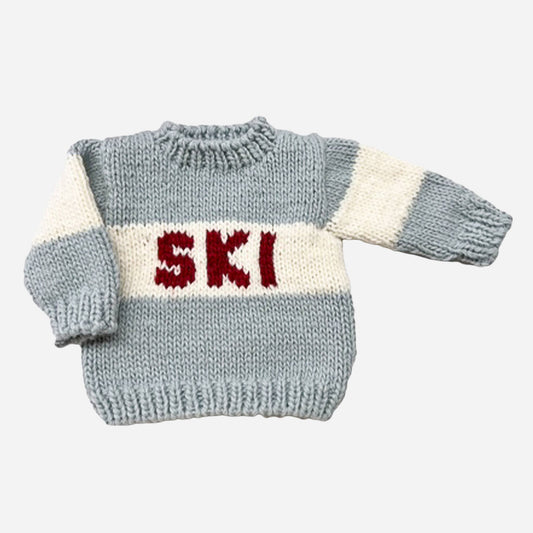 KIDS SKI SWEATER PLUSH BLUE