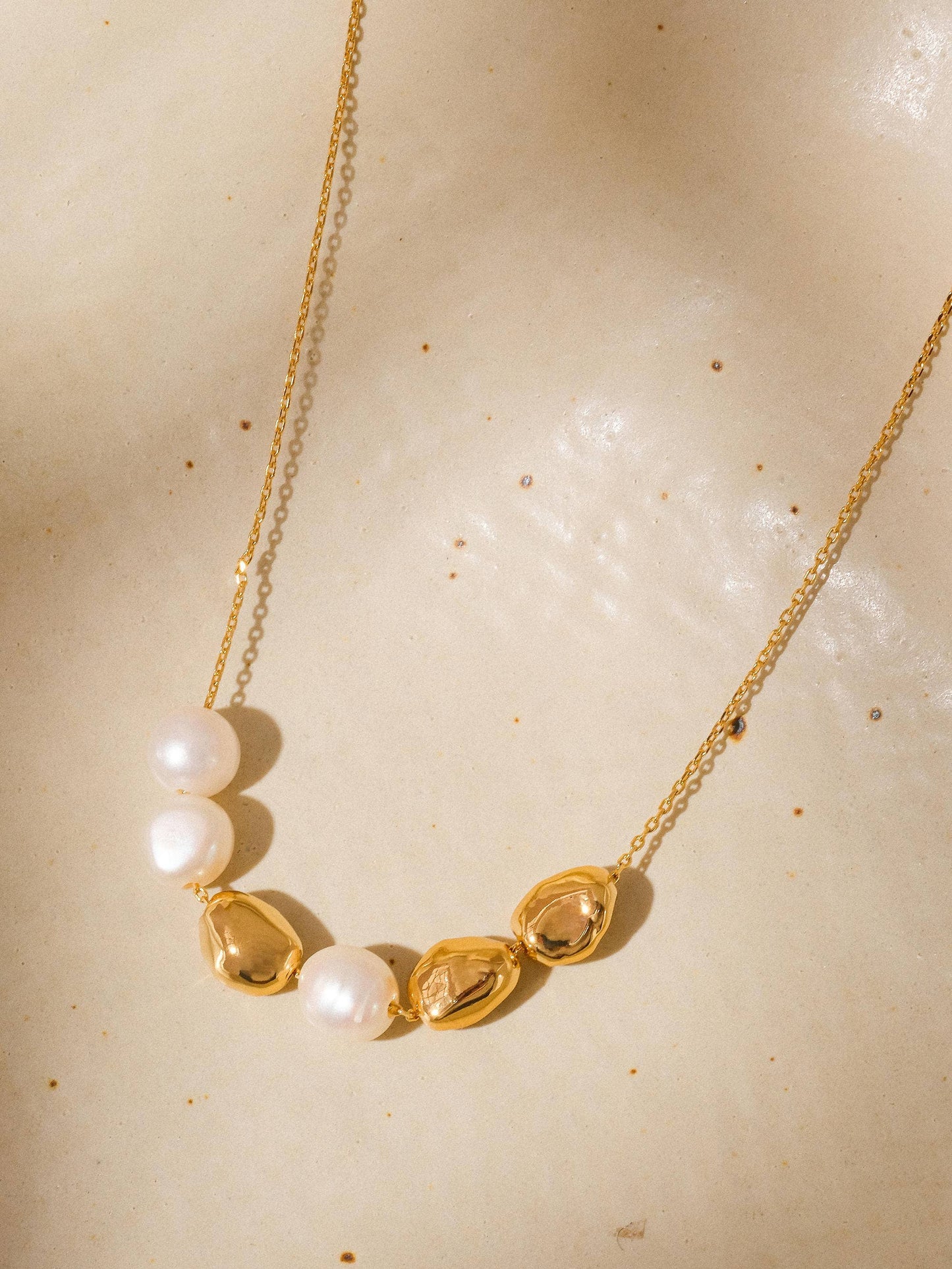 MAUD PEARL BEADED NECKLACE