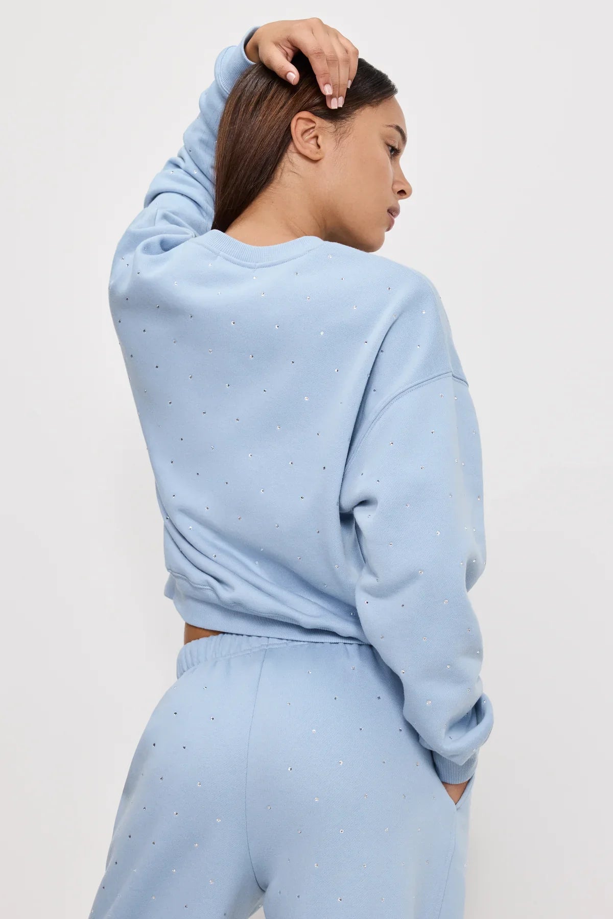 CRYSTAL CREWNECK SWEATSHIRT