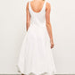 EDEN SLEEVELESS MIDI DRESS