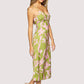 FLORA ALCAZAR MIDI DRESS