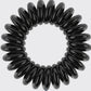 Spiral Hair Ties 8 Pack - Black