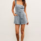 AUBRIE DENIM ROMPER