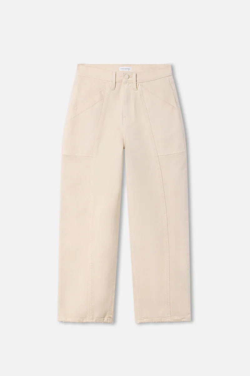 CROPPED BARREL PANTS