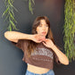 LA CROPPED TEE